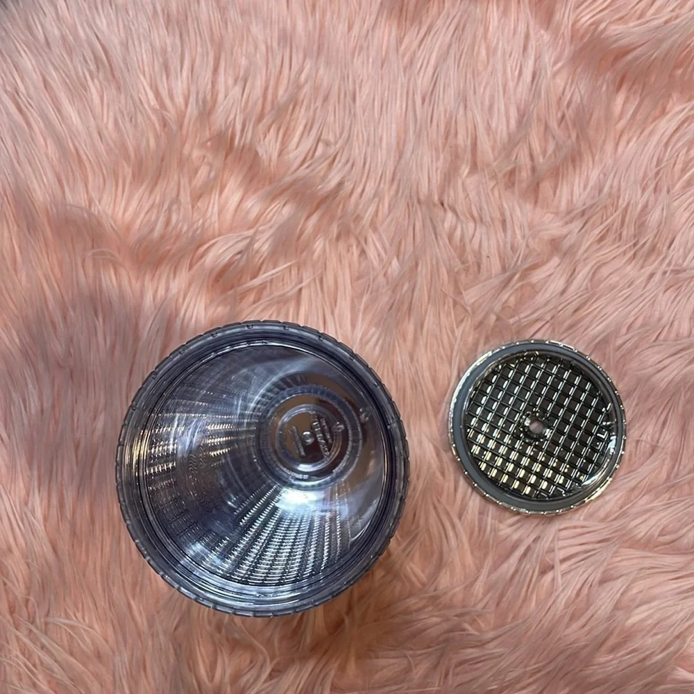 Starbucks 2023 Holiday‎ Silver Chrome Grid Tumbler